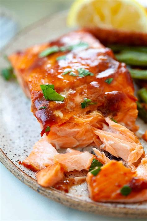 Baked BBQ Salmon | Kara Lydon