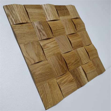 Деревянная мозаика для стен Wood Mosaic Дуб Призма – купить за 8 500 ...