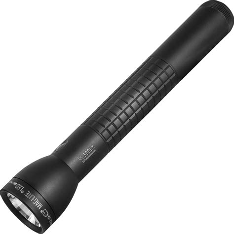mag lite lx  led flashlight black ml