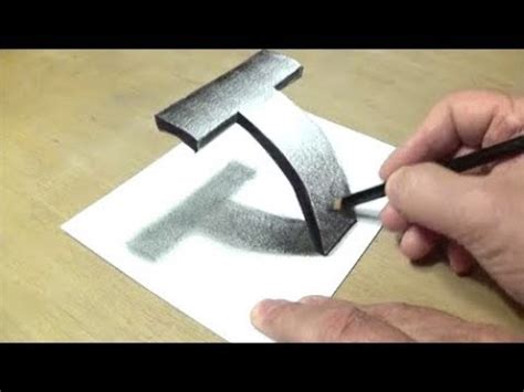 how to draw letter t