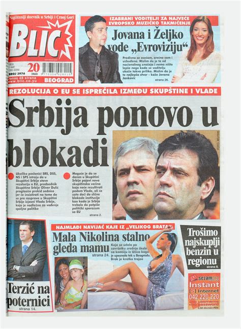 5. Mart 2008. - Blic vremeplov