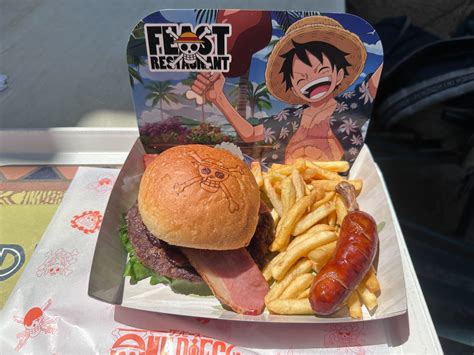 REVIEW: Limited-Time ONE PIECE Luffy's Stamina Beef Burger and Chopper