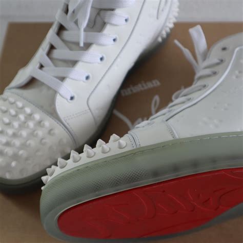 Christian Louboutin Lou Spikes 2 Size 43 WORN... - Depop