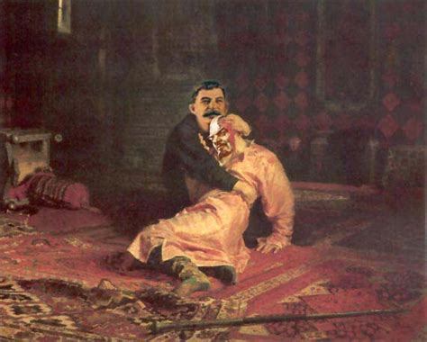 Иван Грозный убивает сына (Юрий Николаевич Горбачев 2) / Стихи.ру