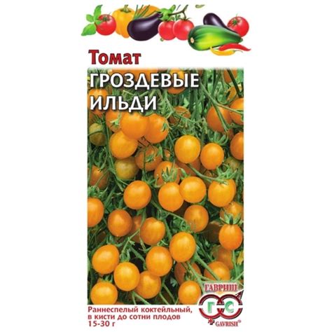 Томат Ильди: характеристика и описание мелкоплодного сорта черри с фото