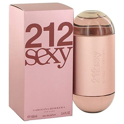 Amazon.com : Carolina Herrera 212 Sexy Women Eau de Parfum Spray, 3.4