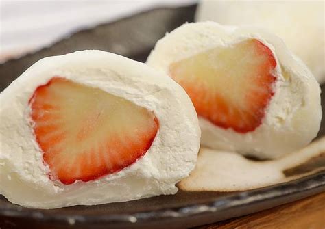 cara membuat mochi daifuku