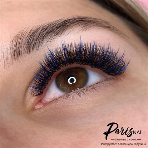 ParisNail цветное наращивание | Ресницы, Ресницы советы, Наращивание ресниц