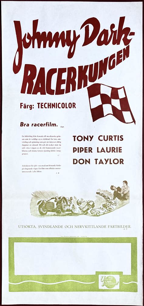 Nostalgipalatset - JOHNNY DARK (1954)