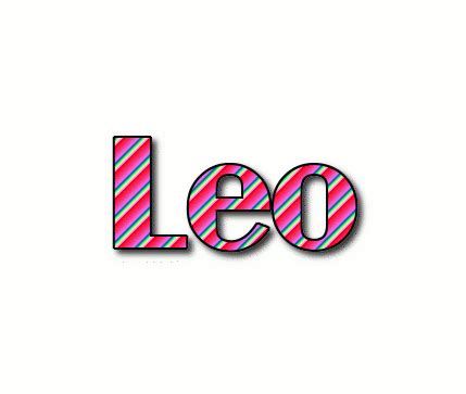Leo Logo | Free Name Design Tool von Flaming Text