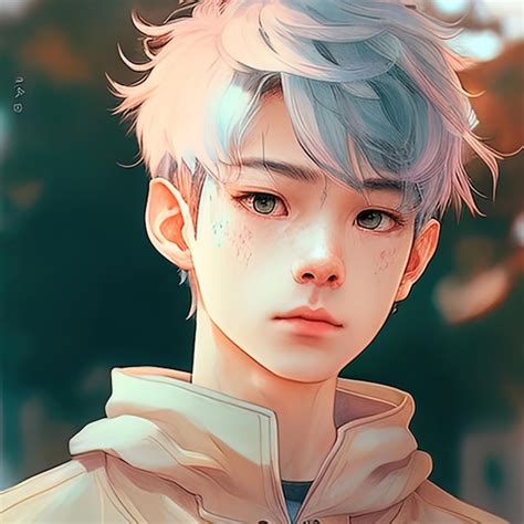 Premium AI Image | Anime boy man avatar Ai generative art