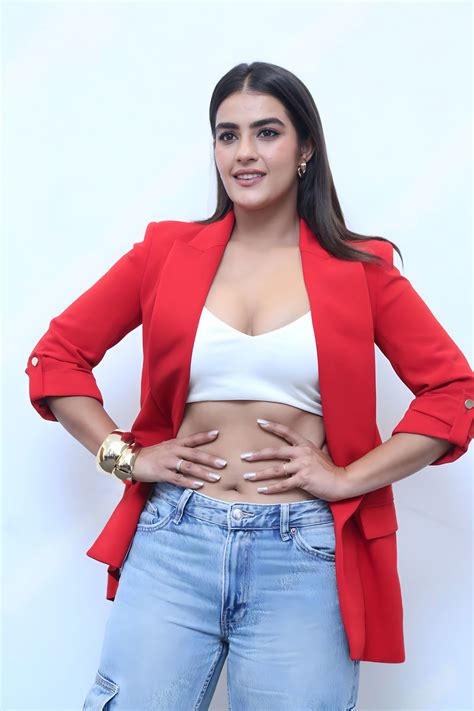 Kavya Thapar stills at Double iSmart movie interview - South Indian Actress