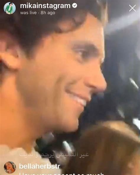 MIKA fan in the US on Instagram: “Here’s a very short but very cute clip from Mika’s live video ...