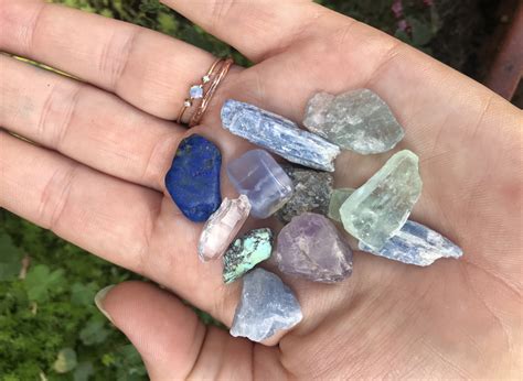 brooklyn charm mix  cool gemstone rocks minerals