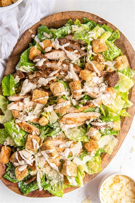 Chicken Caesar Salad - The Cookie Rookie®