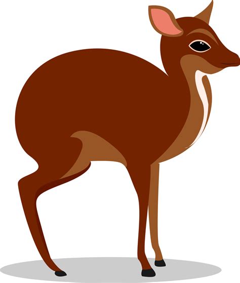 Mouse deer, illustration, vector on white background. 13783556 Vector