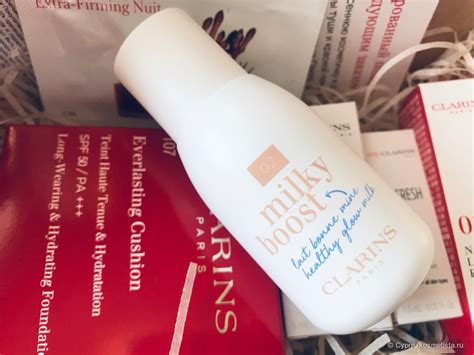 Весенняя новинка Clarins молочко-тинт Milky Booster в оттенке 02 Milky ...