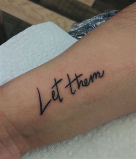 20 Amazing Let Them Tattoo Designs, Ideas And Meaning