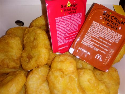 The new Szechuan Kung Pao Sauce and Szechuan Teriyaki Sauce with 18