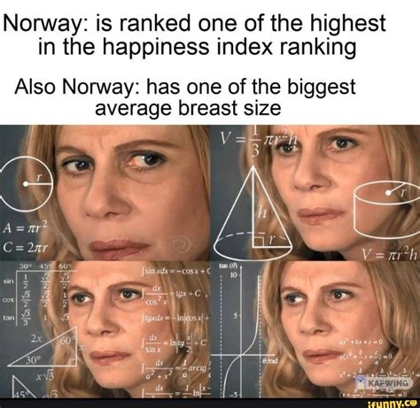 norway  ranked    highest   happiness index ranking