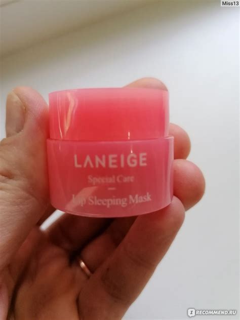 Ночная маска для губ Laneige Lip Sleeping Mask - «Маска, которая не ...
