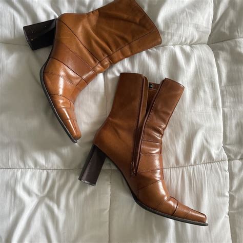 Diba leather boots, perfect for fall 🍂 #fall... - Depop
