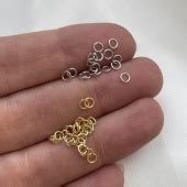 Соединительное колечко 3 мм, позолота/родирование, 10 шт/уп. - Handmade ...