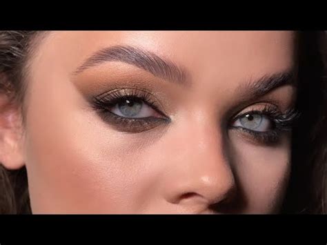 ЭФФЕКТНЫЙ СМОКИ АЙС ПОШАГОВО | КОРИЧНЕВЫЙ СМОКИ - YouTube