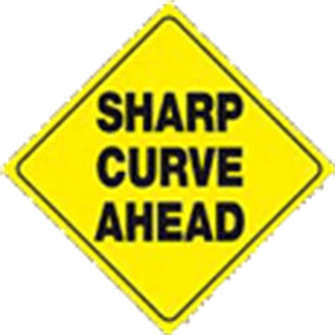 Curvy Road Sign - ClipArt Best