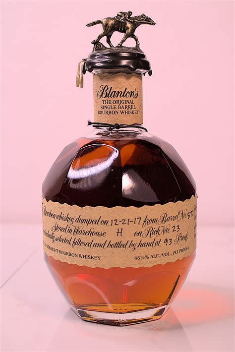 Blanton's Original Single Barrel Bourbon - First Pour Cocktails