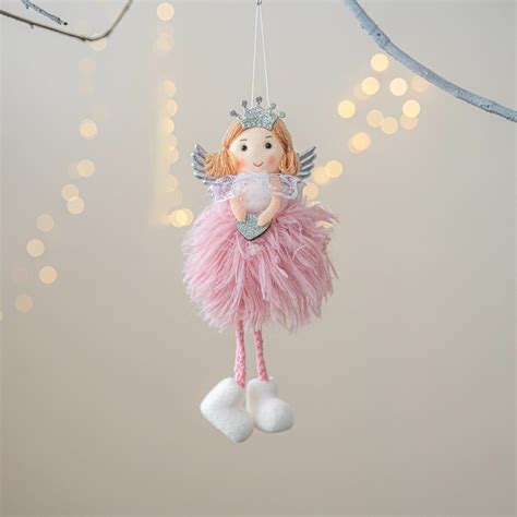Christmas Angelic Doll Ornaments, Christmas Tree Ornament, Multi
