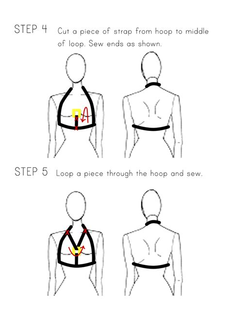 mirukukeki: DIY Elastic Body Harness