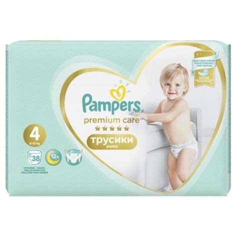 ПАМПЕРС | PAMPERS ГАЩИ ПРЕМИУМ VP 9-15КГ №4 Х 38