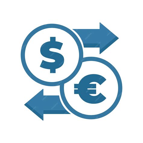 Premium Vector | Vector money exchange simple icon. currency sign. euro
