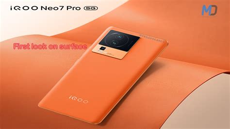 iQOO Neo 7 Pro official image revealed | MobileDokan