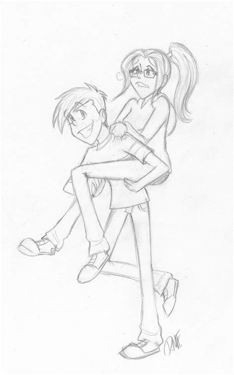 Piggyback Ride! by DanieWuvsLelouch on DeviantArt