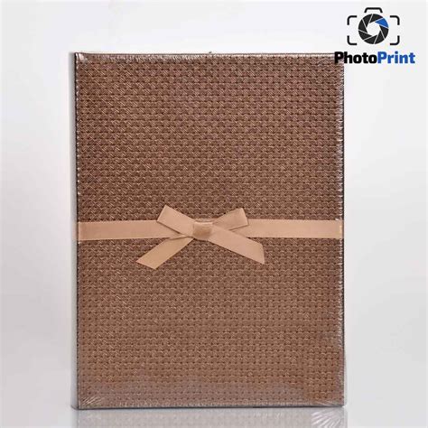 Поръчай Албум 200 снимки "Chocolate brown" на ТОП цена | PhotoPrint