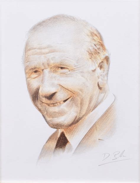 Darren Baker | Portrait of Sir Matt Busby | MutualArt