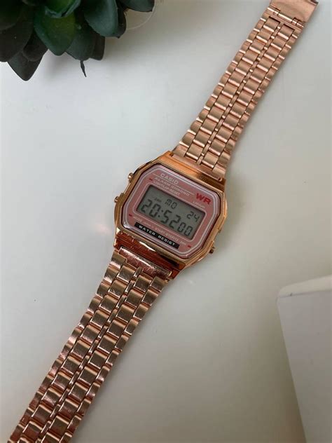 Casio A159 Rose Gold Best Sale | bellvalefarms.com