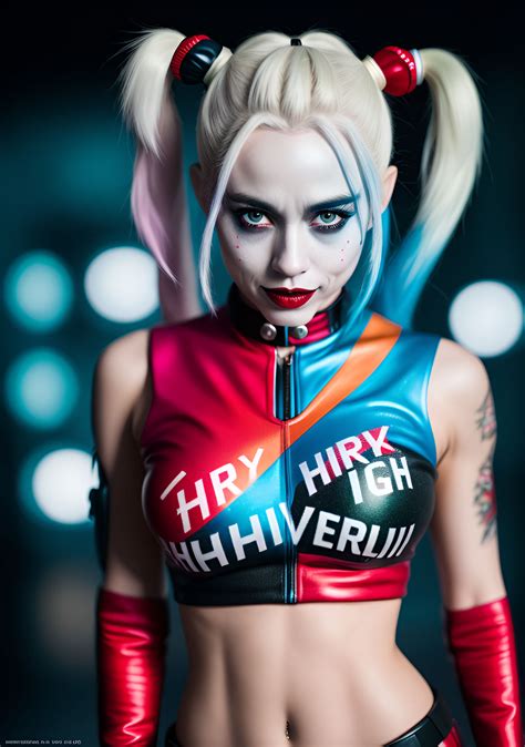 RAW photo harley quinn high detailed skin 8k uhd d by stevensmilanich
