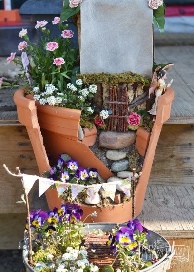 Make an Easy & Inexpensive Fairy Garden | The DIY Mommy