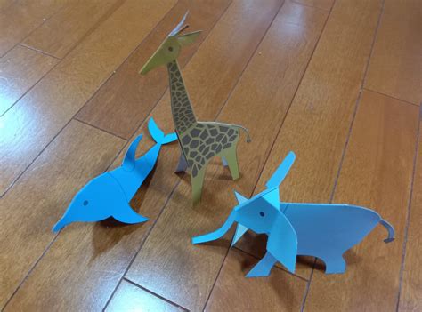 無料工作「ペーパークラフトで動物をつくろう」8月7日（水） | タカミヤ環境ミュージアム