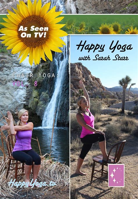 Happy Yoga with Sarah Starr: Chair Yoga Volume 8 | Collage Video