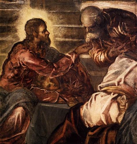 The Last Supper Painting by Tintoretto