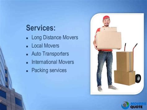 Movers Quote | Your Professional Local and Long Distance Movers