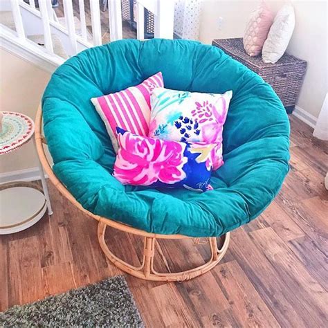 Turquoise, Deep Teal and Water Color pink pillows make this Papasan ...