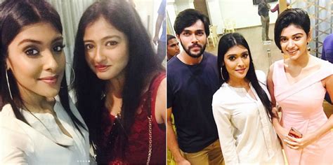 See Pictures: When Reality Show Contestants Oviya And Gayathri