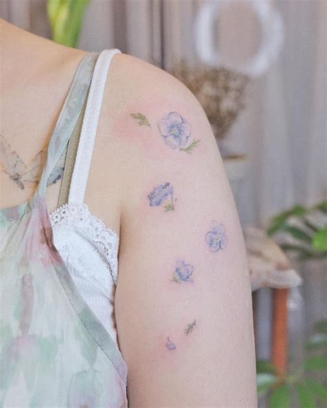 10 Elegant Watercolor Flower Tattoos You'll Want As Your Next Ink ...
