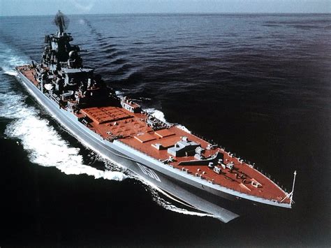 Russia is bringing back the world's largest surface-combatant ship