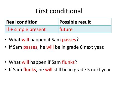 PPT - First, second, third conditional PowerPoint Presentation, free ...
